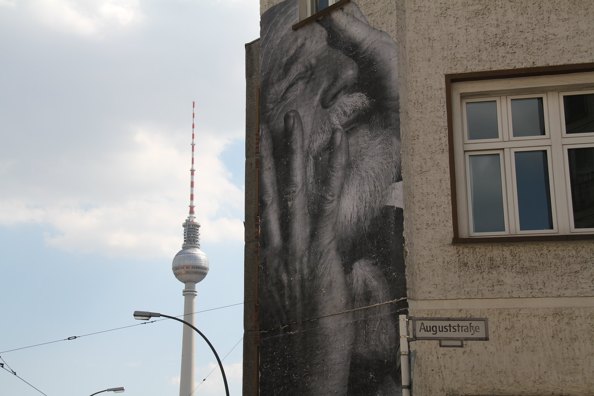 Straßen Kunst aus Berlin Mitte