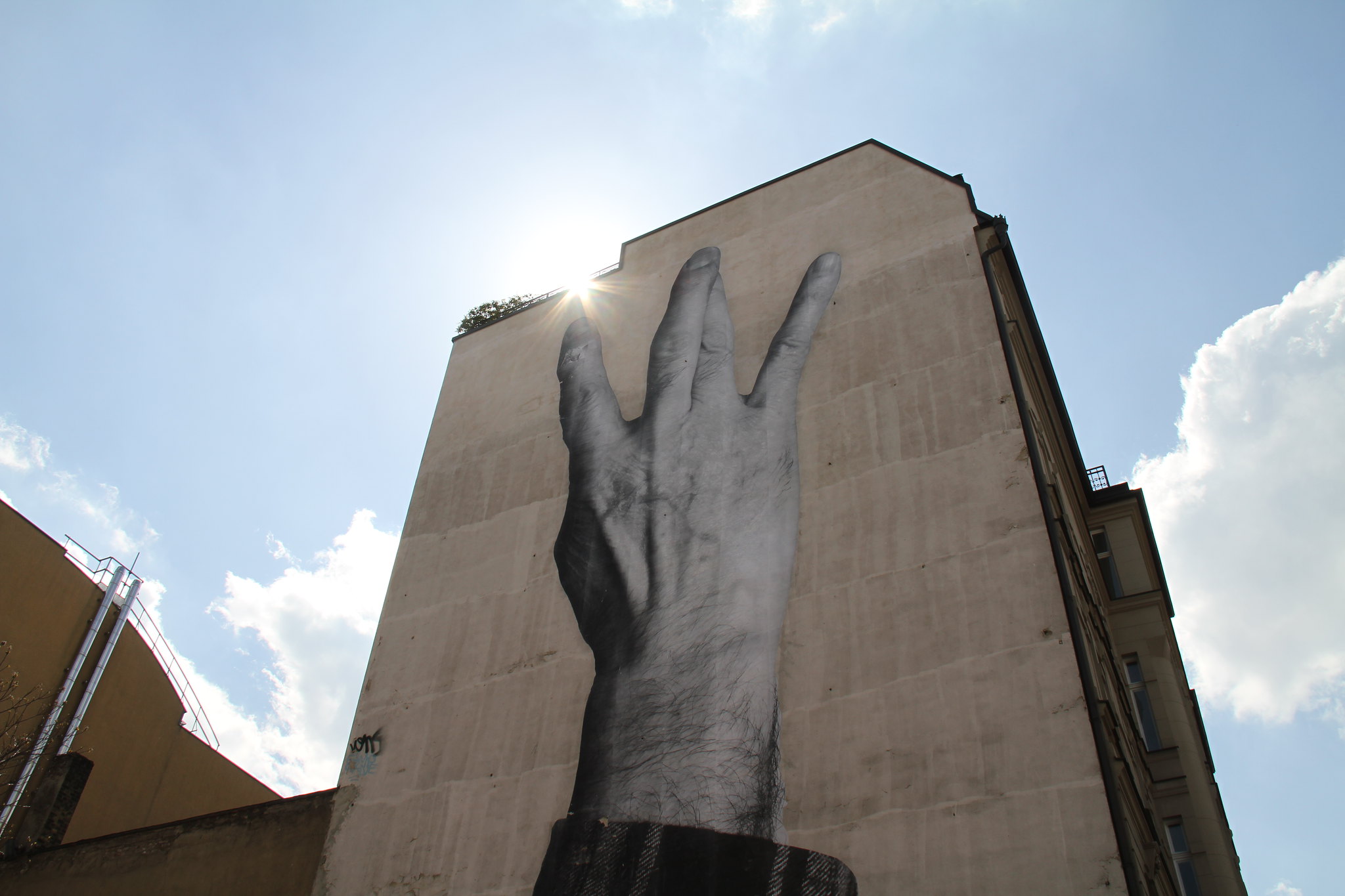 Straßen Kunst aus Berlin Mitte