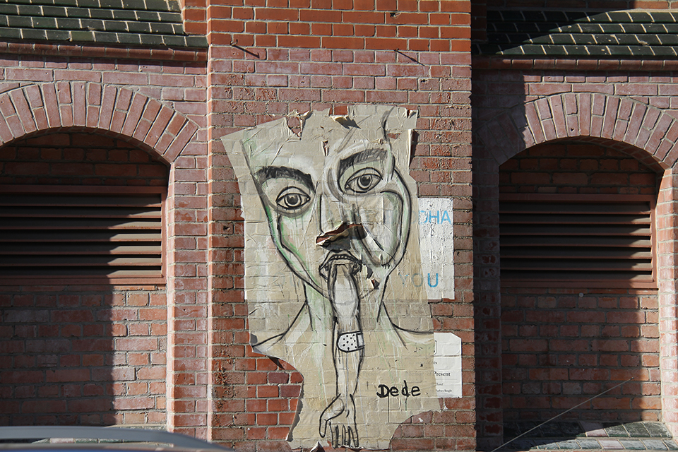 Street Art by Dede in Berlin