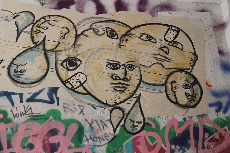 Street Art by Dede in Berlin