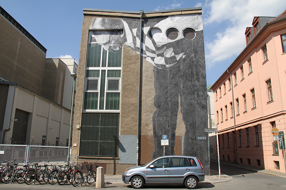 Street Art by JR in Berlin