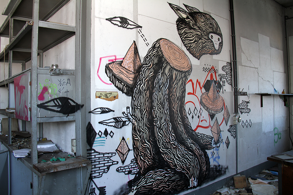 Street Art by SAM Crew in Berlin