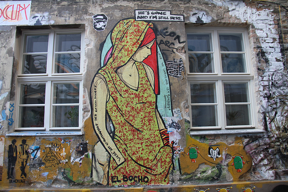 Street Art by El Bocho in Berlin