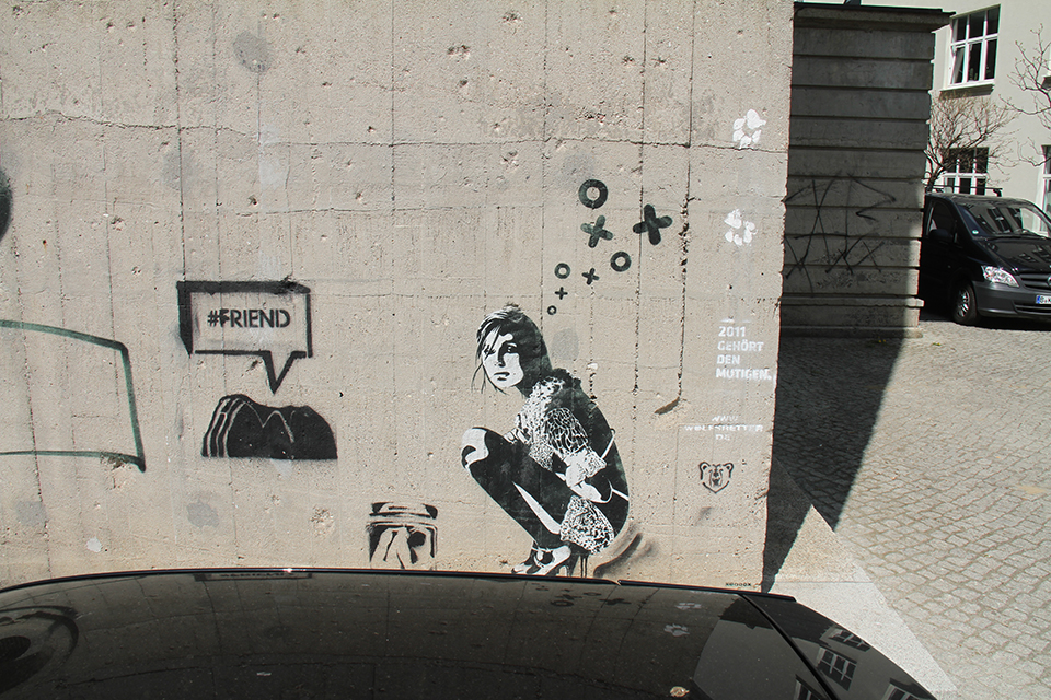Street Art by XOOOOX in Berlin